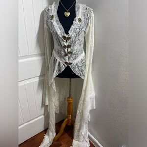 Women Vintage floral lace style